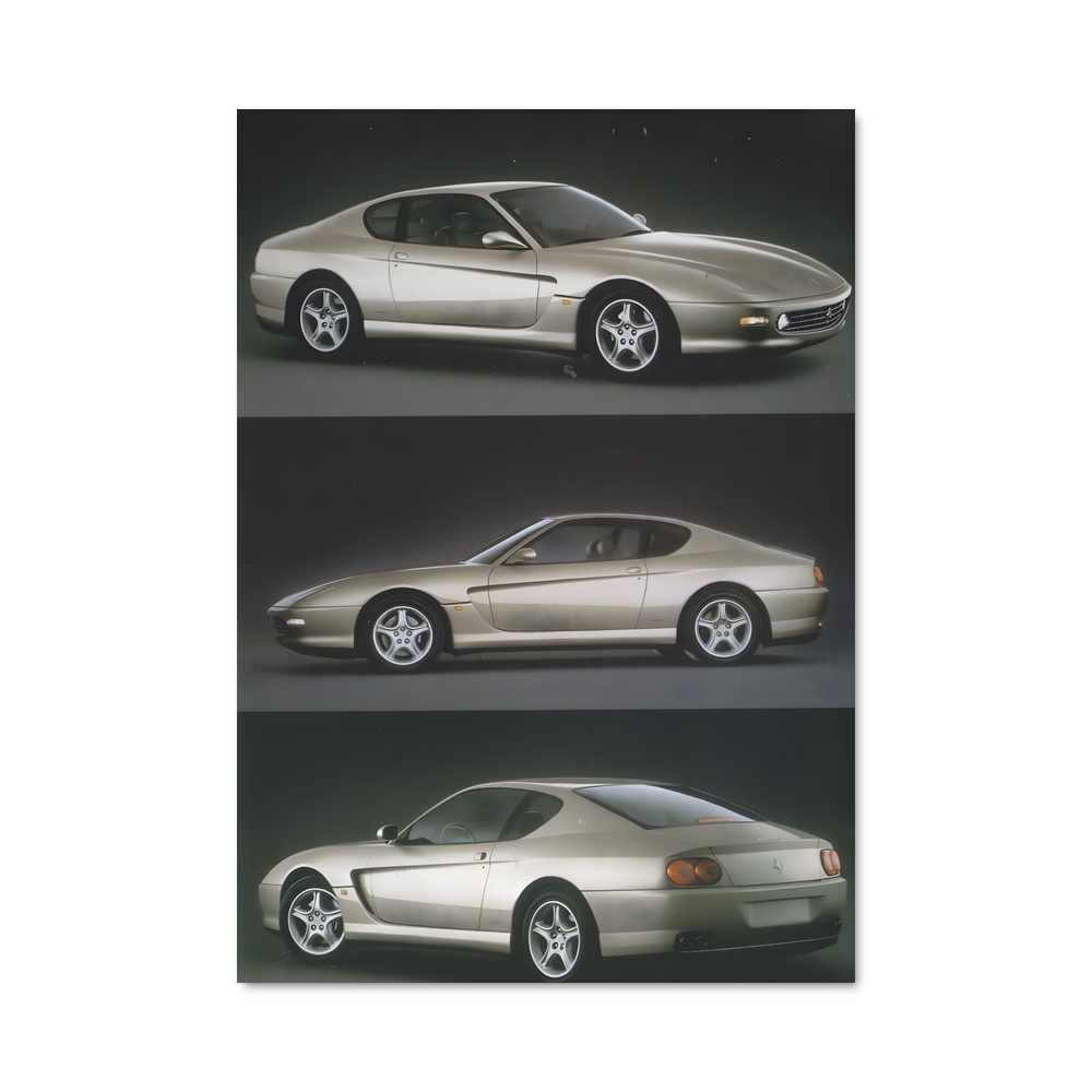 Poster Ferrari Evolution